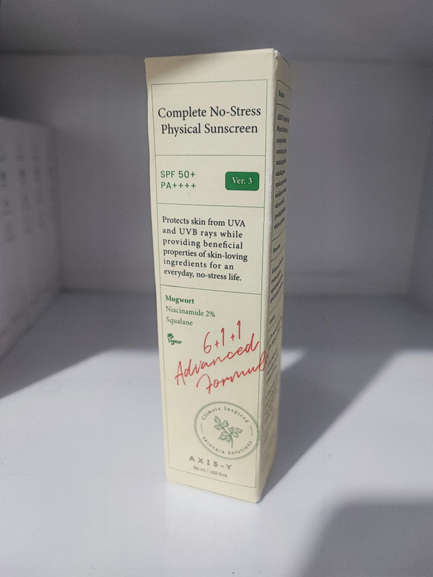 ضد آفتاب فیزیکی. وای SPF50 حجم50میلی